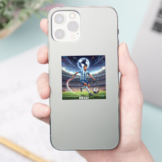 Voetballende Legende Telefoon Sticker (Telefoon)
