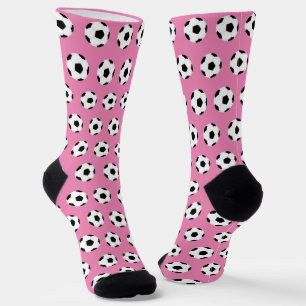 Voetballer Girly Pink Football Sokken