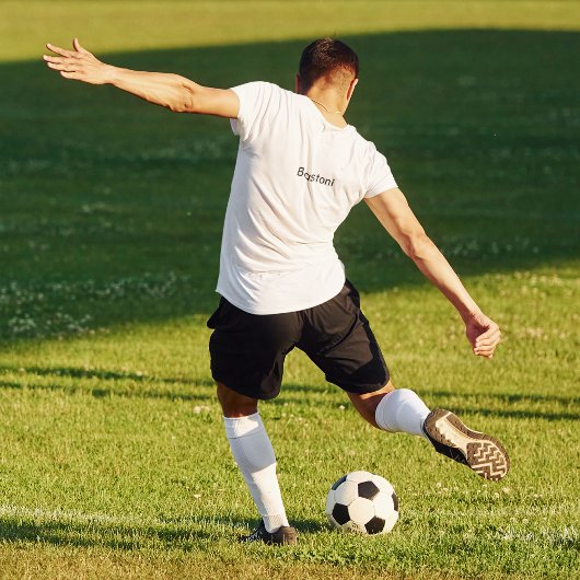 Voetballer Italië, aanpasbaar T-shirt