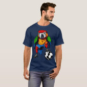 Voetballer Parrot T-shirt (Voorkant volledig)