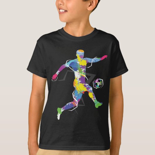 voetballer t-shirt (Voorkant)