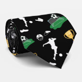 Voetballer Vader Stropdas (Opgerold)