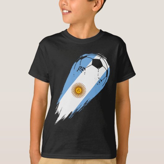 Voetballer van Pride Argentina T-shirt (Voorkant)