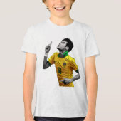 Voetballer Viering Pose T-shirt (Voorkant)