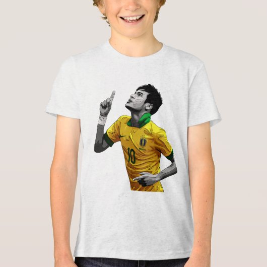 Voetballer Viering Pose T-shirt (Voorkant)