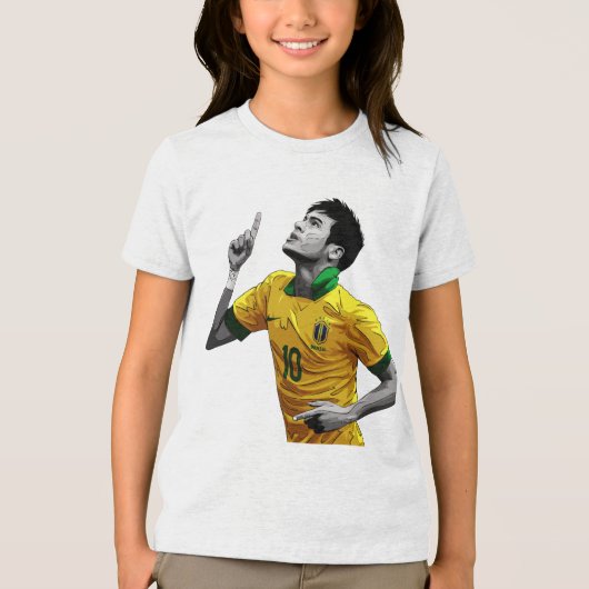 Voetballer Viering Pose T-shirt (Voorkant)