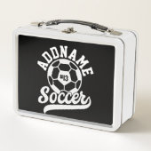 Voetballer VOEG NAAM Football Team gepersonaliseer (Voorkant)