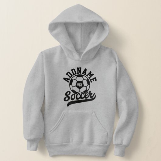 Voetballer VOEG NAAM Football Team gepersonaliseer (Laagn)