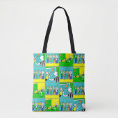 Voetballers & Fans Tote Bag (Voorkant)