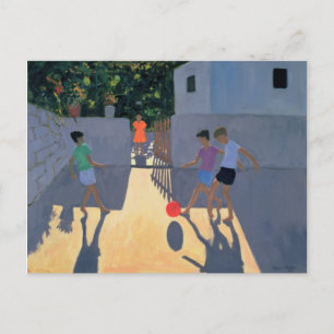 Voetballers Kos 1993 Briefkaart