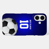 voetballiefhebber | Beste speler Nee Case-Mate iPhone Case (Achterkant (horizontaal))