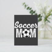 voetbalmam bedankkaart (Staand voorkant)