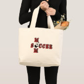 voetbalmam grote tote bag (Voorkant (product))
