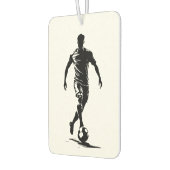 Voetbalman met bal luchtverfrisser (Links)