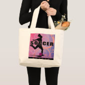 voetbalmeiden2 grote tote bag (Voorkant (product))