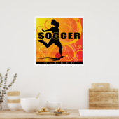 voetbalmeiden3 poster (Keuken)