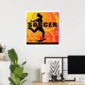 voetbalmeiden3 poster (Thuiskantoor)