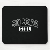 Voetbalmeisje Grappig Atletisch Lettertype Dochter