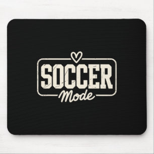 Voetbalmodus, leuk hart- en veldsport voor sport muismat