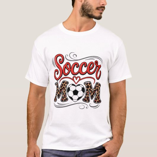 Voetbalmoeder _3 t-shirt (Voorkant)