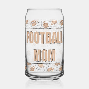 Voetbalmoeder Blikvorm Glas