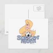 Voetbalmoeder Briefkaart (Voorkant / Achterkant)