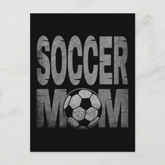 VOETBALMOEDER  BRIEFKAART (Voorkant)