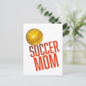 Voetbalmoeder Briefkaart (Staand voorkant)