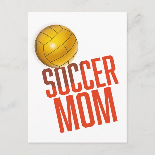 Voetbalmoeder Briefkaart (Voorkant)