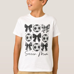 Voetbalmoeder grappige coquette strikers Voetbal M T-shirt