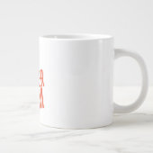 Voetbalmoeder Grote Koffiekop (Rechts)
