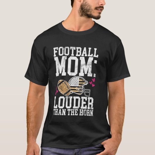 Voetbalmoeder Harder Dan de Toeter Voetbalmoeder T-shirt (Voorkant)