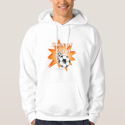 Voetbalmoeder Hoodie (Voorkant)