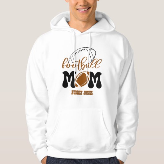 Voetbalmoeder Hoodie (Voorkant)