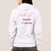 Voetbalmoeder Hoodie (Achterkant)