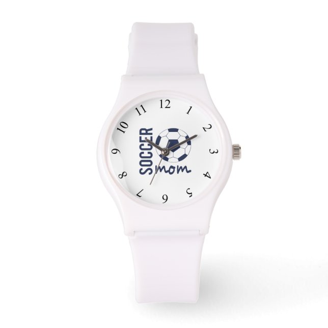 Voetbalmoeder Horloge (Voorkant)
