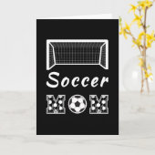 Voetbalmoeder Kaart (Gele Bloem)