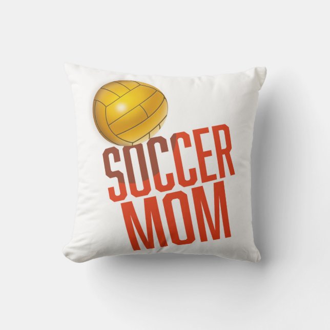 Voetbalmoeder Kussen (Voorkant)