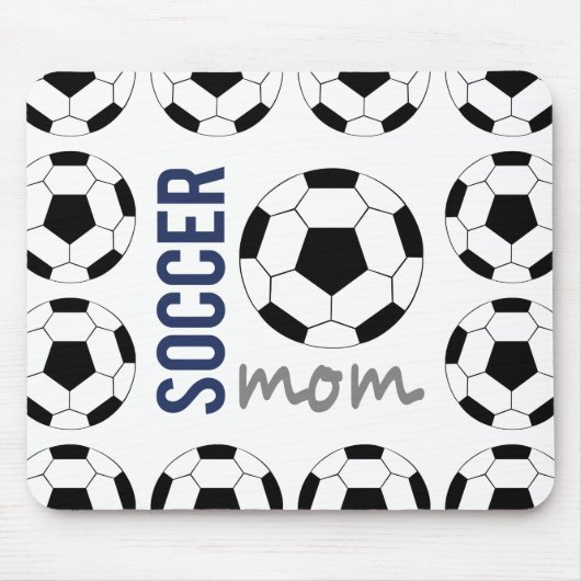 Voetbalmoeder Muismat (Voorkant)