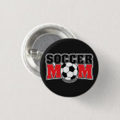 Voetbalmoeder Ronde Button 3,2 Cm (Voorkant /achterkant)