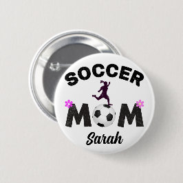 Voetbalmoeder Ronde Button 5,7 Cm