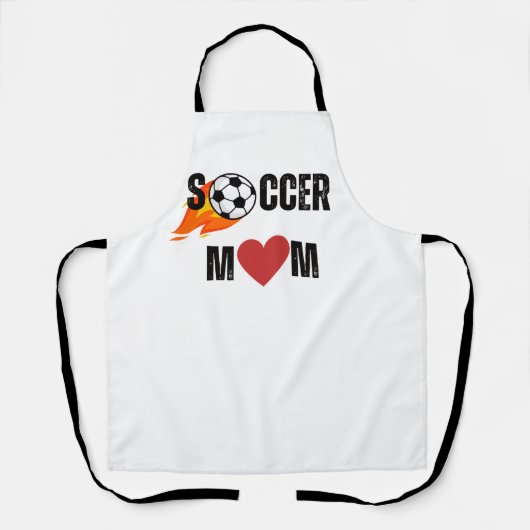 Voetbalmoeder Schort (Voorkant)