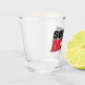Voetbalmoeder Shot Glas (Links)