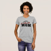 Voetbalmoeder & Sport. T-Shirt (Voorkant volledig)