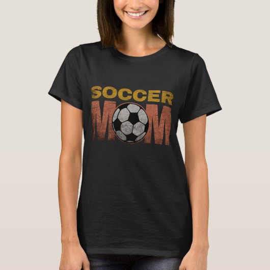 VOETBALMOEDER T-Shirt (Voorkant)