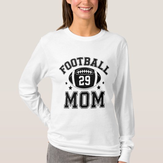 voetbalmoeder t-shirt (Voorkant)