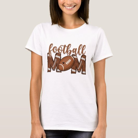 Voetbalmoeder t-shirt (Voorkant)
