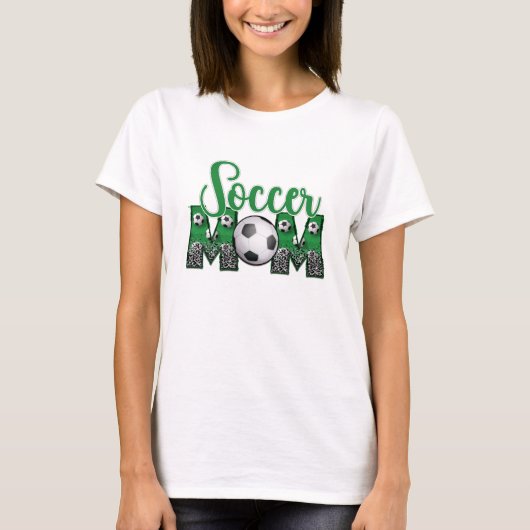 voetbalmoeder t-shirt (Voorkant)