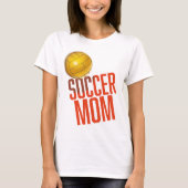 Voetbalmoeder T-shirt (Voorkant)