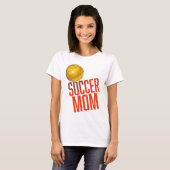 Voetbalmoeder T-shirt (Voorkant volledig)